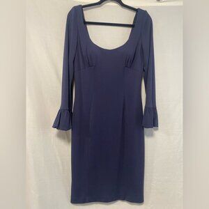 Selina Scoop Neck Long Sleeve Dress  12